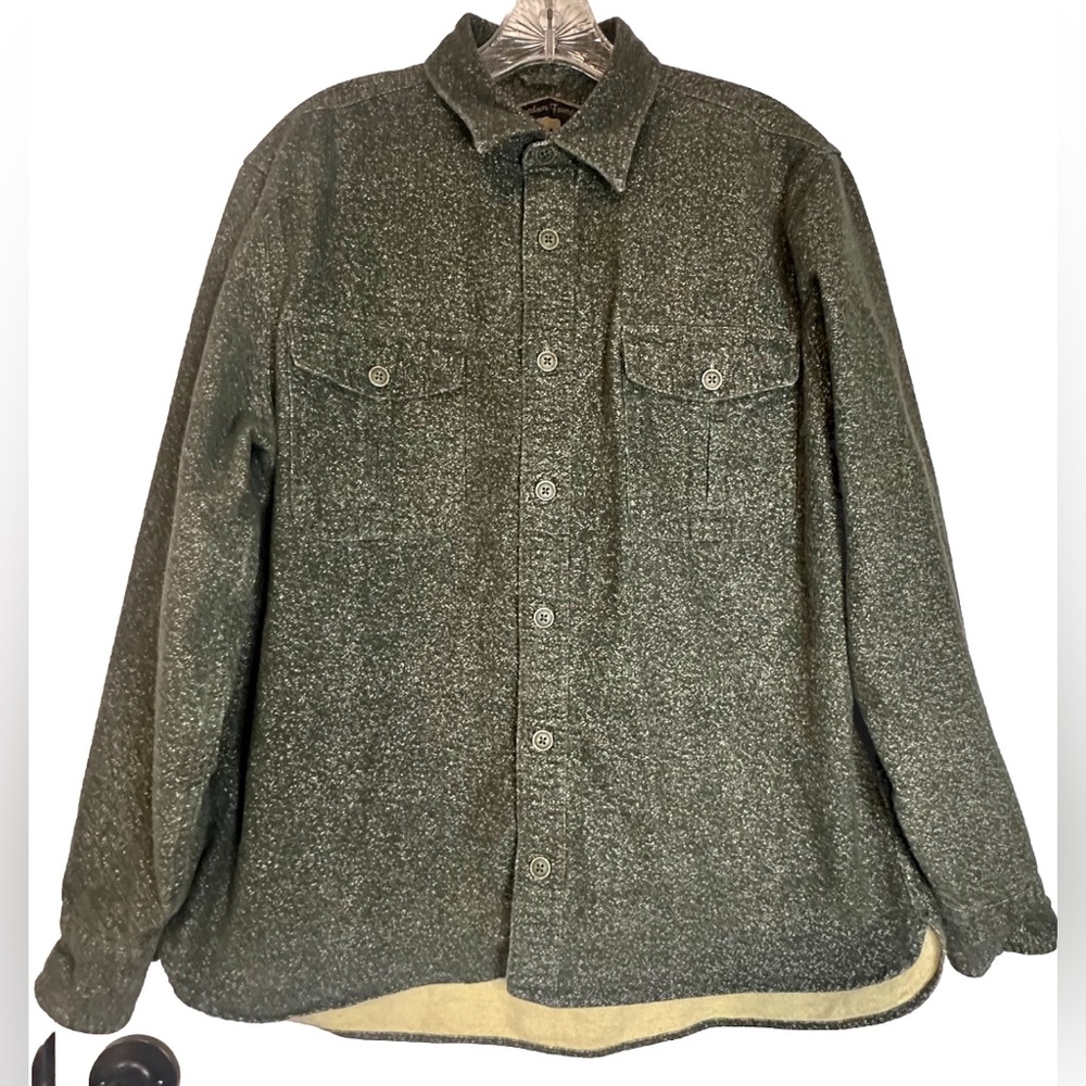 Freedom Foundry Heavy Weight Flannel Long Sleeve Button Down Shirt Mens‎ Size L